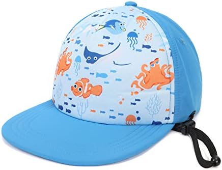 50 + ילדים בייסבול כובע מגן כדי להגן מפני קרני שמש-פעוט ילד ילדה מהיר יבש שמש כובעי הדפסת בייסבול כובע