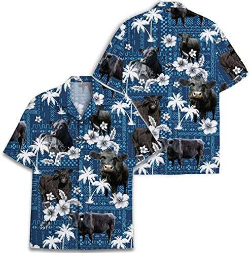 מצחיק סוס הוואי חולצות לגברים נשים, אהבת סוס מירוץ הוואי קיץ קצר שרוול מזדמן רגוע בכושר כפתור למטה