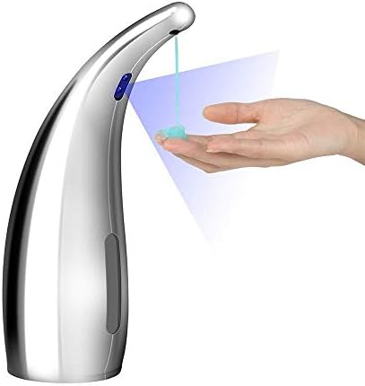 מתקן סבון אוטומטי Hjghy, חיישן אינפרא אדום מתקן סבון נוזלי מתקן סבון אטום למים למטבח אמבטיה