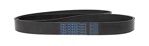 D&D PowerDrive 340K1 פולי V חגורת, 1, גומי