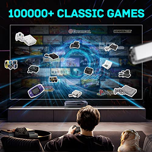 קונסולת סופר אקס 2 קונסולת משחקי וידאו רטרו פרו מובנית 100 קראט + משחקים קלאסיים , מערכת משחקים וטלוויזיה
